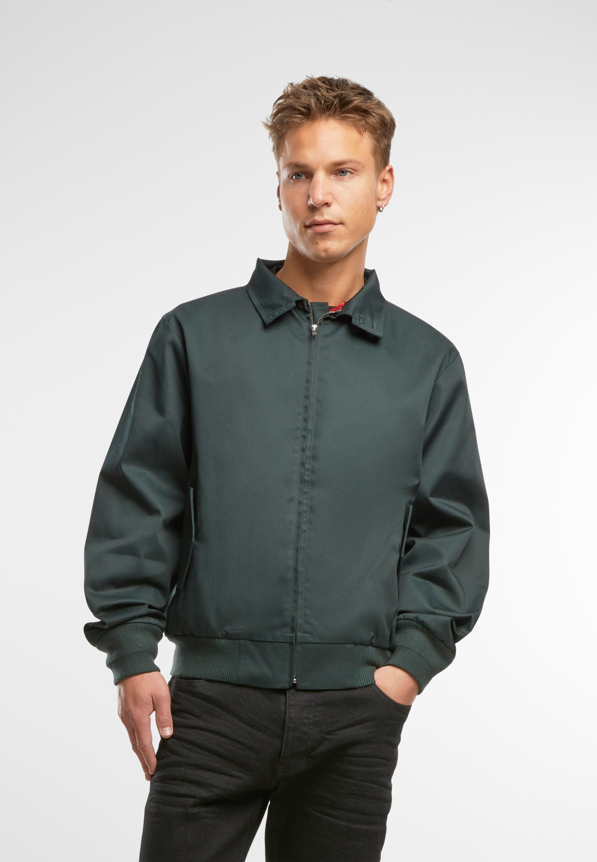 Lord Canterbury - Giacca Harrington (marina / nero / bordeaux)