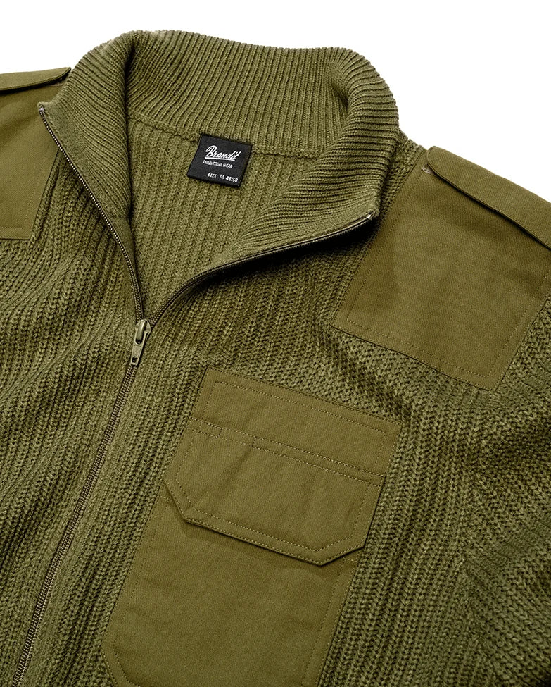 Army Cardigan (bw Cardigan) Pullover - Brandit