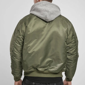 Hooded Ma1 Bomber Jacket Heavy - Brandit