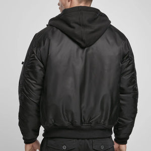 Hooded Ma1 Bomber Jacket Heavy - Brandit