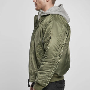 Hooded Ma1 Bomber Jacket Heavy - Brandit