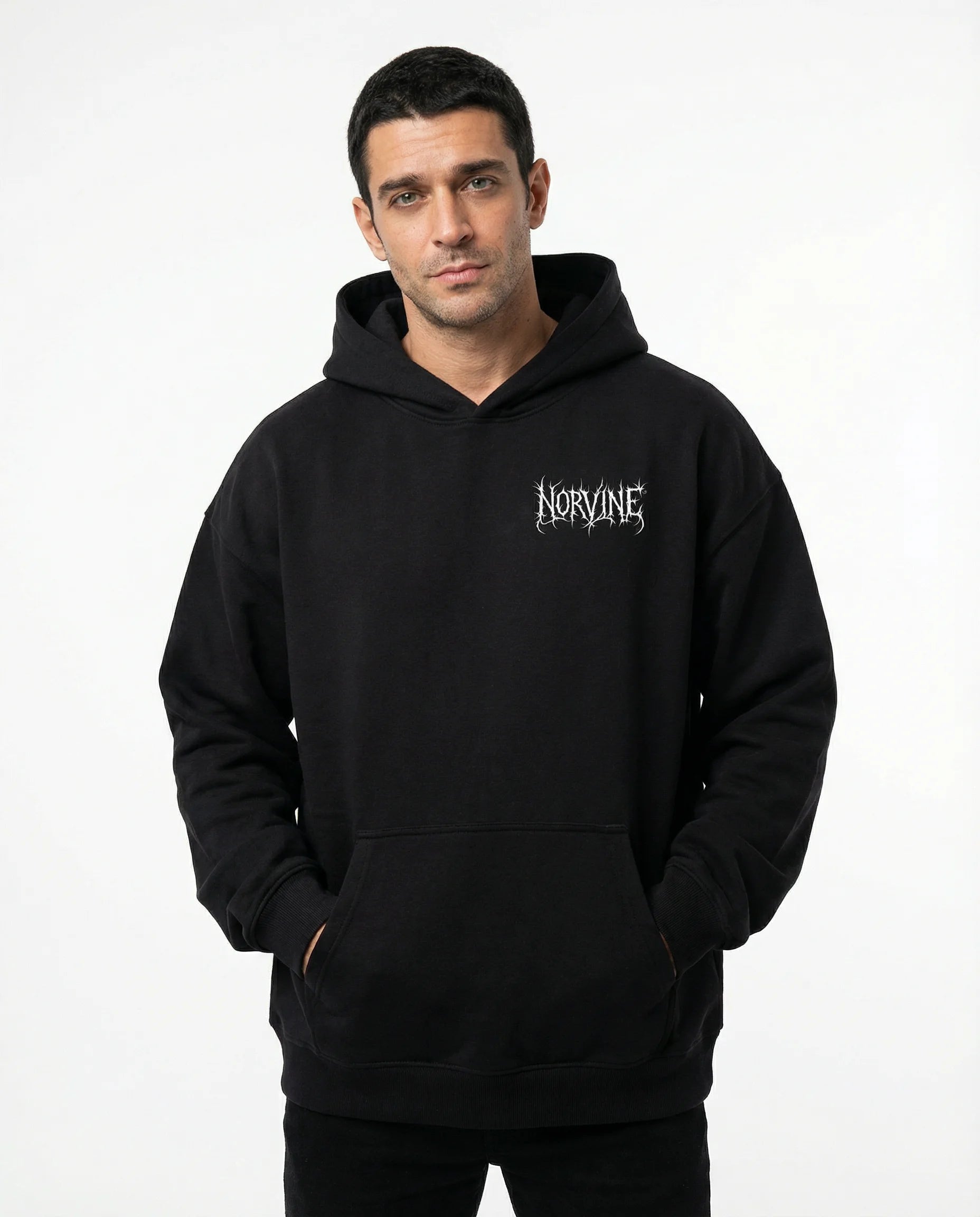 Metal Veins Hoodie - Organic Oversize Hoodies - Norvine