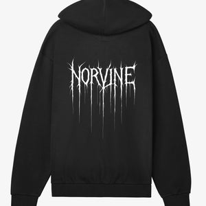 Metal Veins Zip Hoodie Norvine