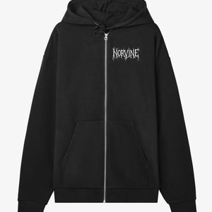 Metal Veins Zip Hoodie Norvine