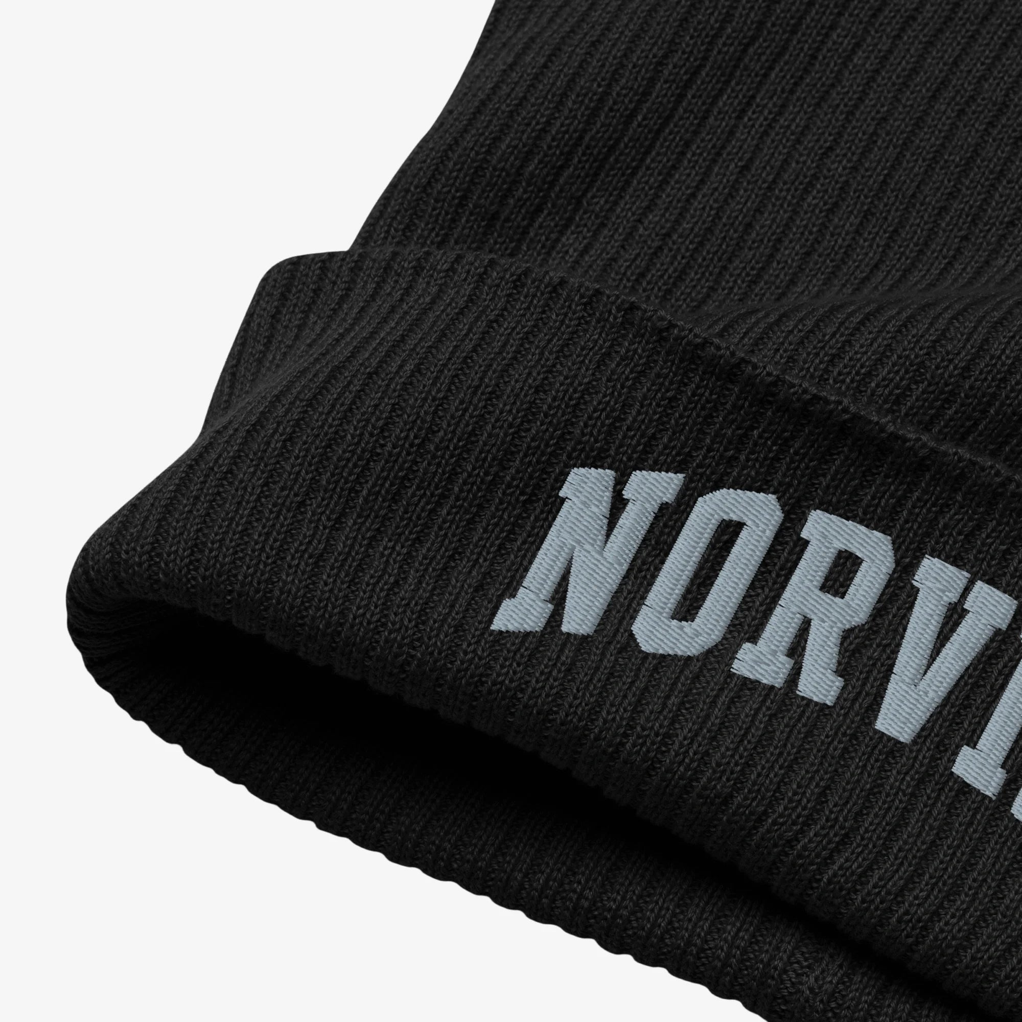 Organic Ribbed Beanie Accessoire - Norvine