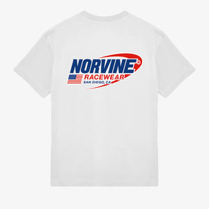 Retro West Coast Racing t Shirt Norvine